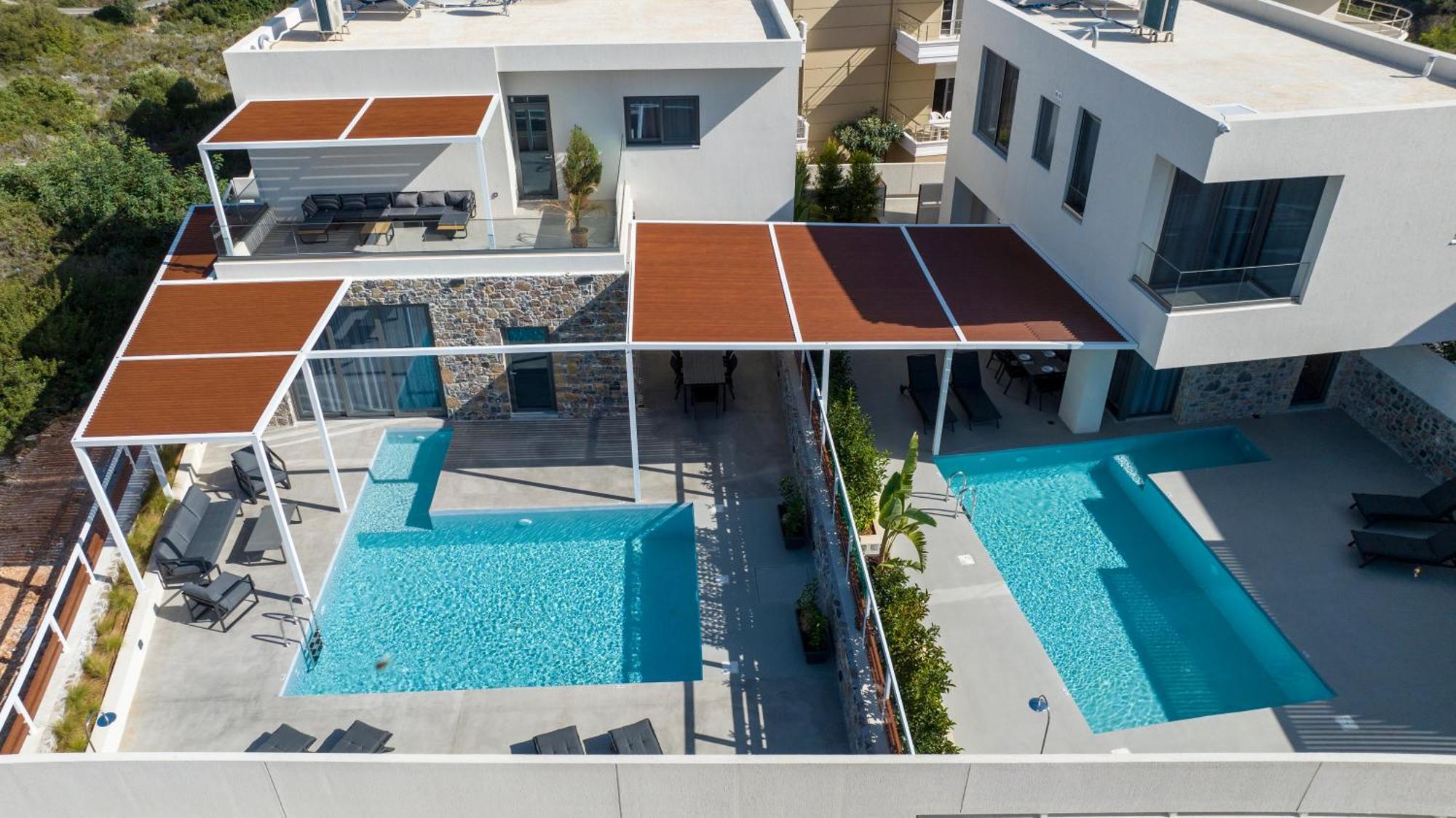 Xenias Luxury Villas Kalathas Extérieur photo